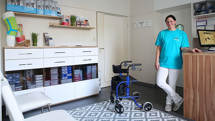 Sanitätshaus Lay – Hilfsmittel-Sortiment